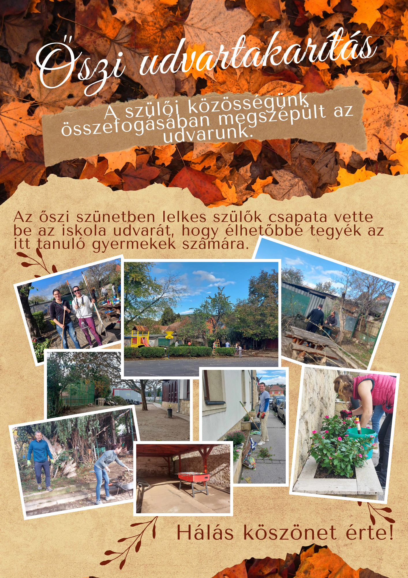 oszi udvartakaritas